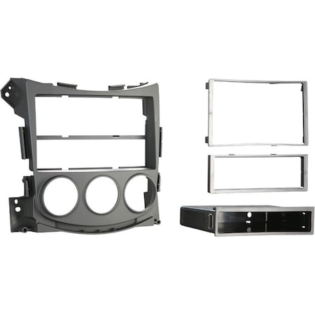 Metra 2009 Nissan 370Z Din/2-Din Turbo Install Kit - Matte Black 997607B